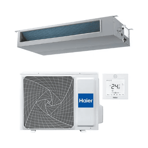 Aire acondicionado conducto con wifi Haier 5,0 kW 18000 BTU con referencia HAEAD50S2SM9FA(H)1U50S2SJ2FA-2 de la marca HAIER