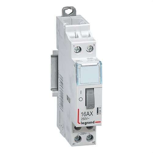 Telerruptor 16A 2NA BOB. 230V amb referència 412412 de la marca LEGRAND