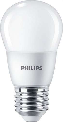 Bombilla LED esférica CorePro Lustre ND 7-60W E27 827 P48 FR con referencia 31302600 de la marca PHILIPS