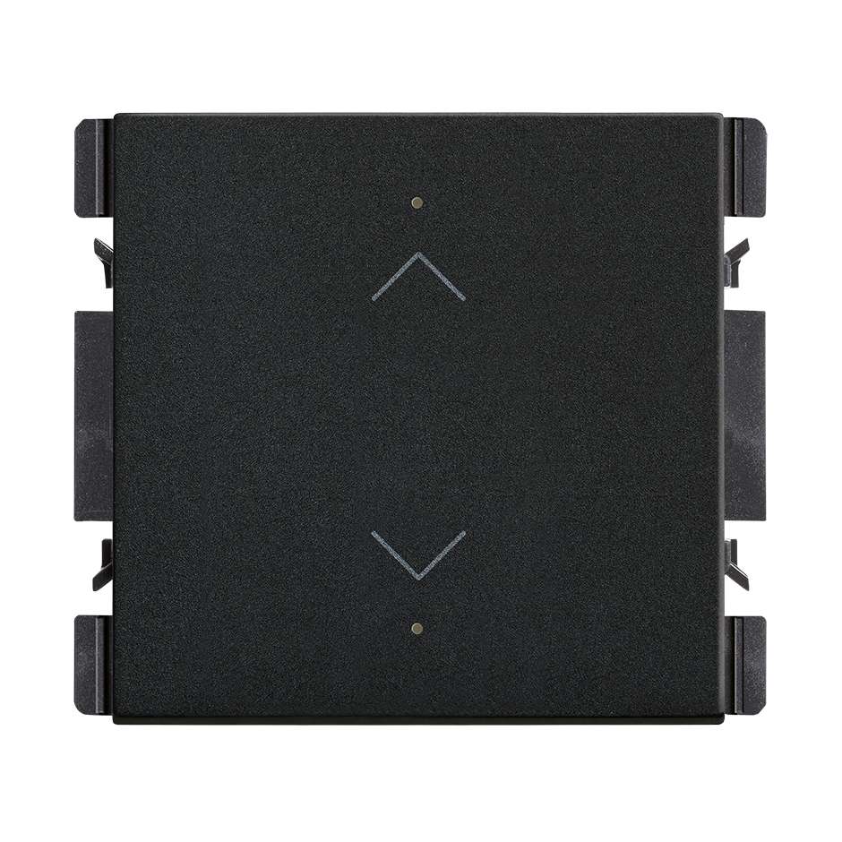 Interruptor de persianas Simon iO 700 VA negro mate Simon 270 con referencia 21000333-098 de la marca SIMON