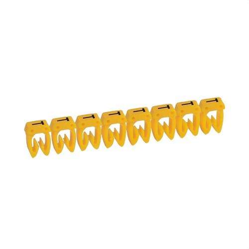 Etiqueta per a cablejat CAB 3 - Lletra T fins a 1,5mm2 amb referència 038319 de la marca LEGRAND