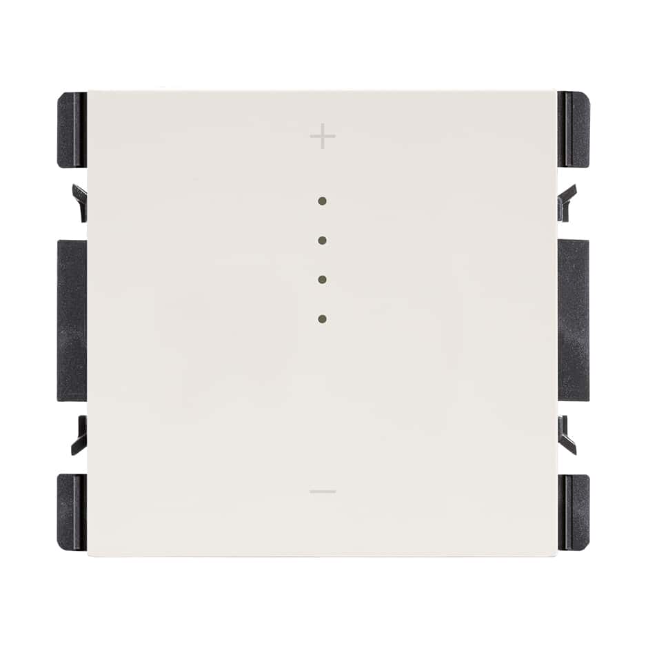 Interruptor regulable electrónico 230 V~ de corte de fase 3 hilos Simon iO blanco mate Simon 270 con referencia 21000321-190 de la marca SIMON