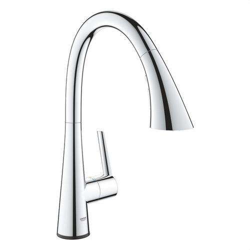 Aixeta de cuina monocomandament electrònica de 1/2" Zedra Touch crom amb referència 30219002 de la marca GROHE
