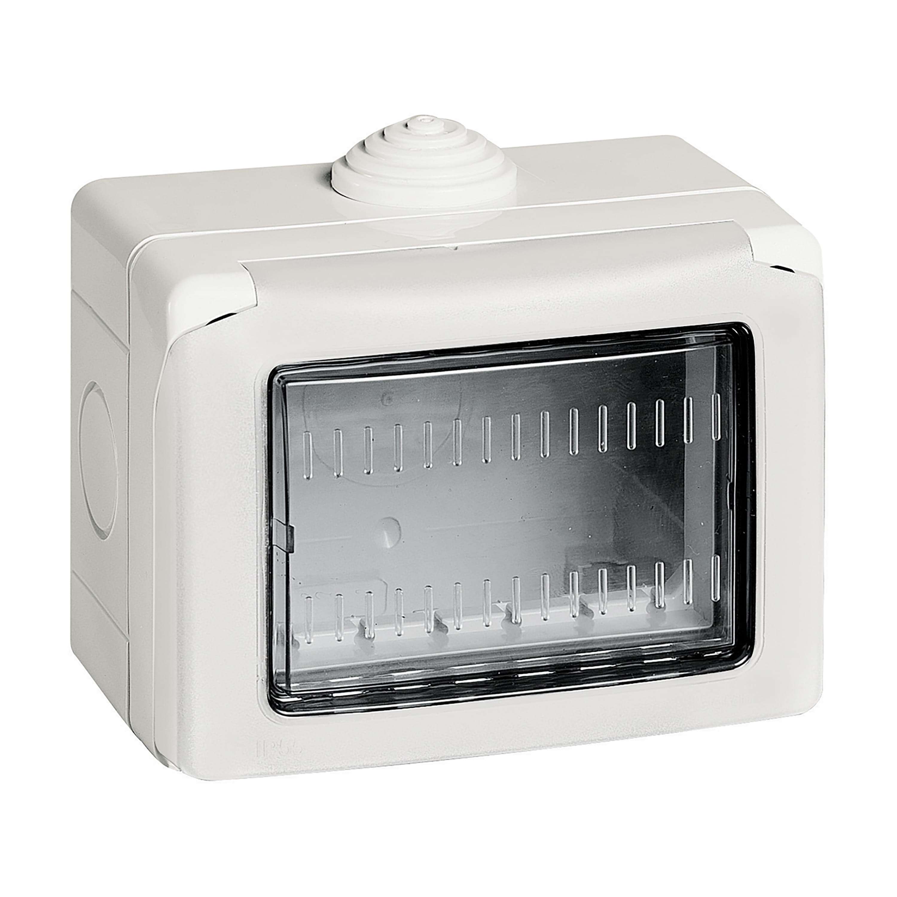 Caja Idrobox con IP55 de color gris 3 módulos - Para Classia y Light Now con referencia 27503 de la marca BTICINO