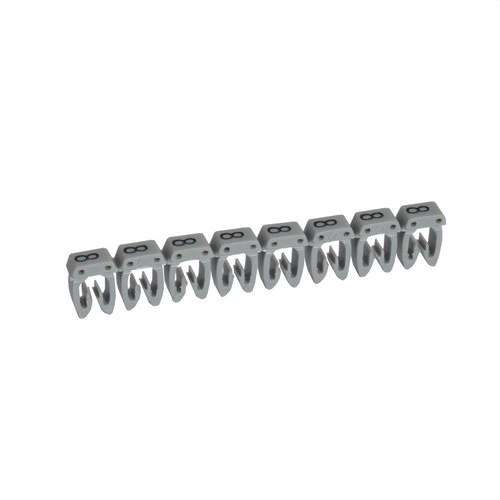 Etiqueta per a cablejat CAB 3 - Xifra 8 fins a 1,5mm2 amb referència 038218 de la marca LEGRAND