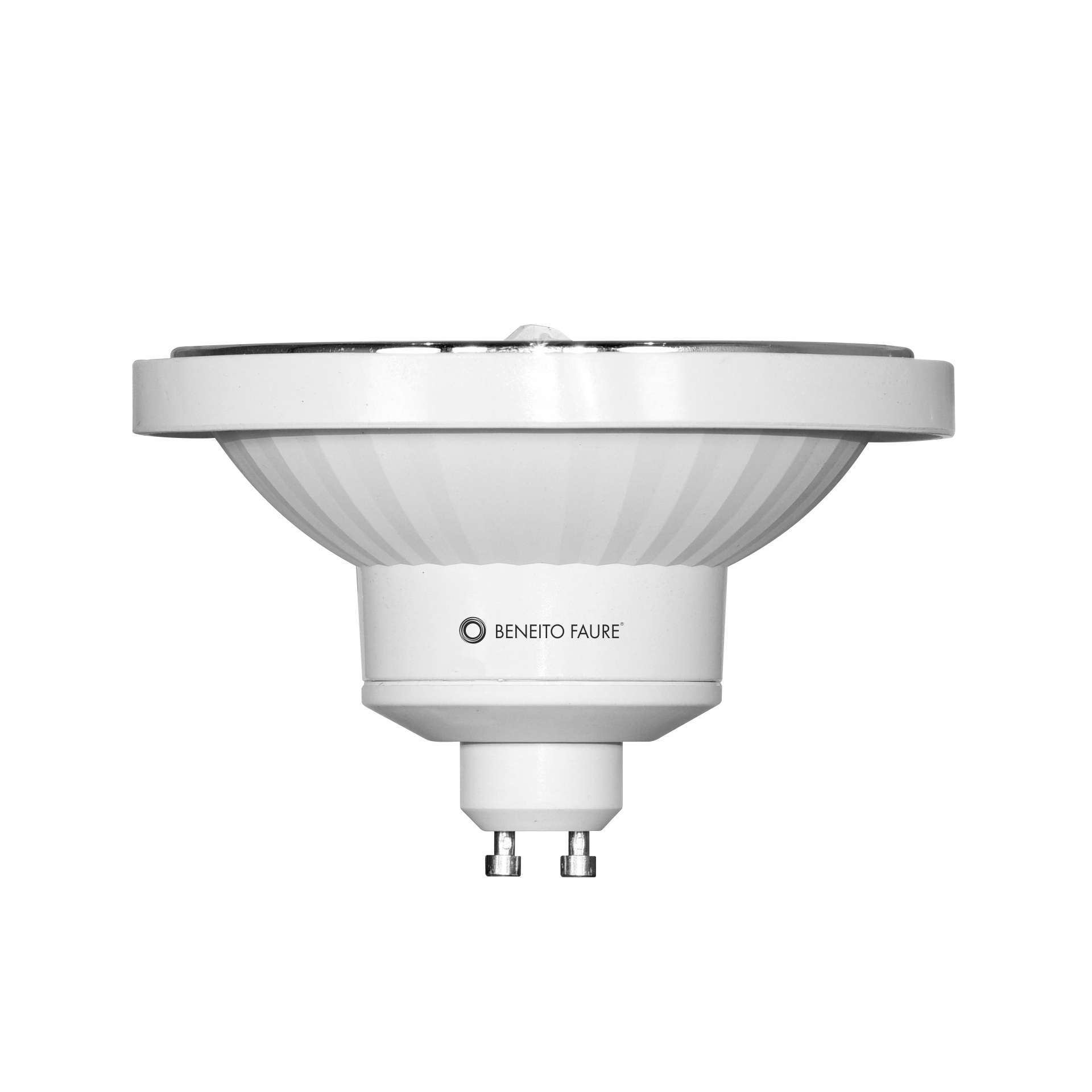 Foco LED LYNK AR111 13W GU10 220V 45º 3000K con referencia 3456 de la marca BENEITO & FAURE