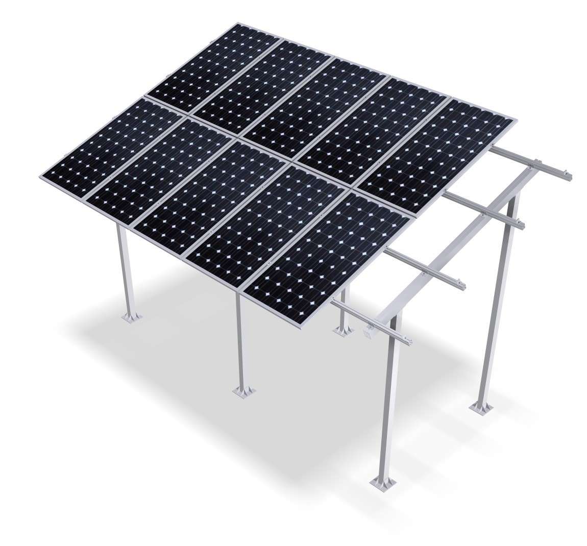 Estructura panel solar