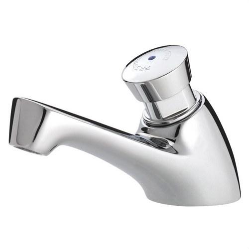 Grifo de lavabo temporizado PRESTO 605 frío cromo con referencia 34601 de la marca PRESTO