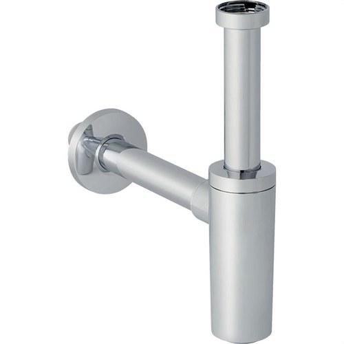 Sifó ampolla amb tub d’immersió per a lavabos amb sortida horitzontal diàmetre 32 mm amb referència 151.034.21.1 de la marca GEBERIT
