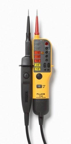 Comprobador de tensión y continuidad con carga conmutable Fluke T110 con referencia 4016950 de la marca FLUKE