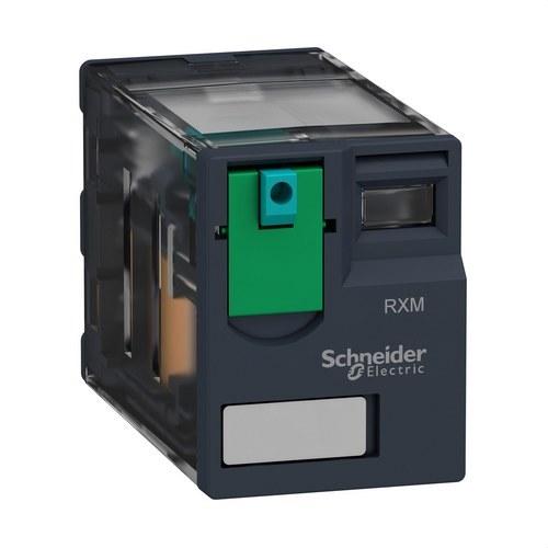 Relé miniatura enchufable Zelio Relay 6A 4PDT 24 V CC con referencia RXM4AB1BD de la marca SCHNEIDER ELECTRIC