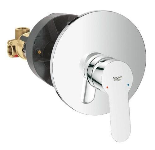 Monomando de ducha empotrable 1/2" Grohe BauEdge cromo con referencia 29078000 de la marca GROHE