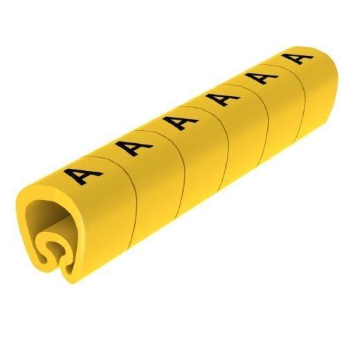 Señalizadores precortados amarillos Ø5 PVC plastificados con referencia 1811-A de la marca UNEX