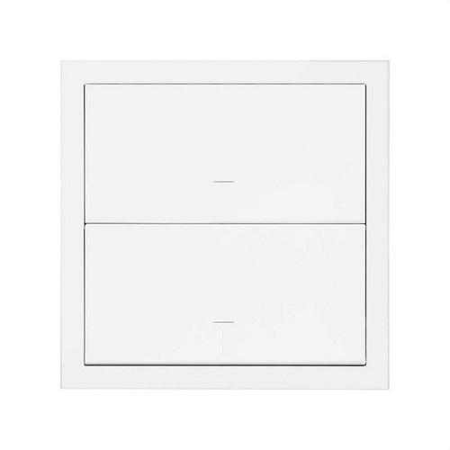 Kit front horizontal para 1 elemento con 2 teclas blanco mate Simon 100 con referencia 10020103-230 de la marca SIMON