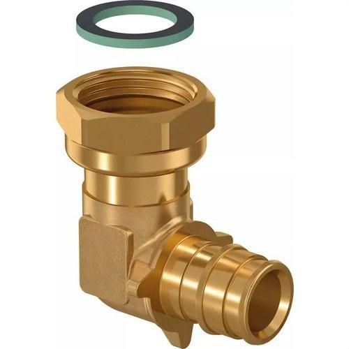 Uponor Q&E codo tuerca móvil 20-G3/4"SN con referencia 1047881 de la marca UPONOR