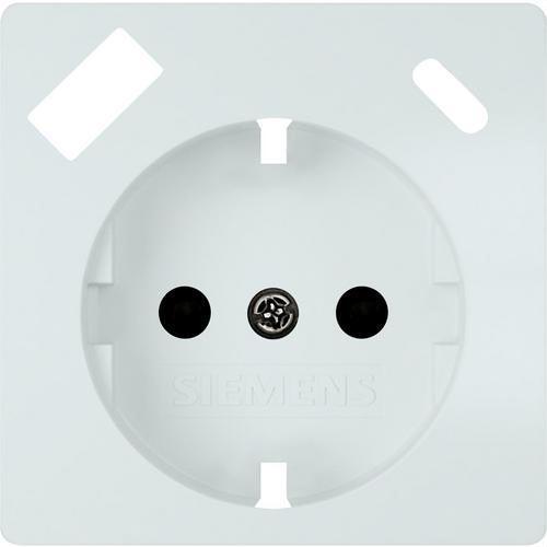 Tapa de enchufe schuko con USB blanco polar Miro con referencia 5UH10725WH10 de la marca BJC