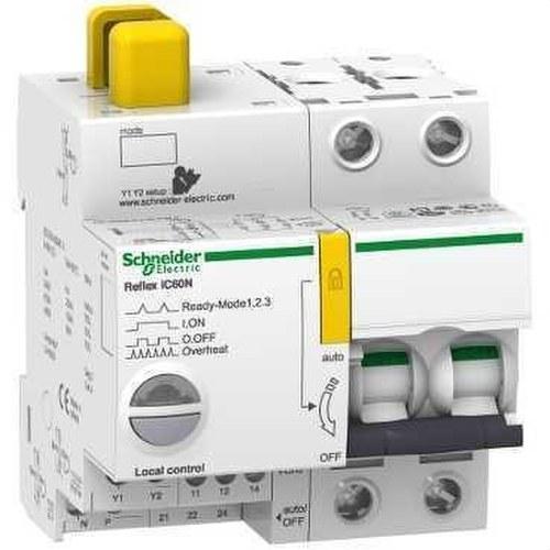 Interruptor con réflex iC60N TI24 40A 2P B con referencia A9C61240 de la marca SCHNEIDER ELECTRIC