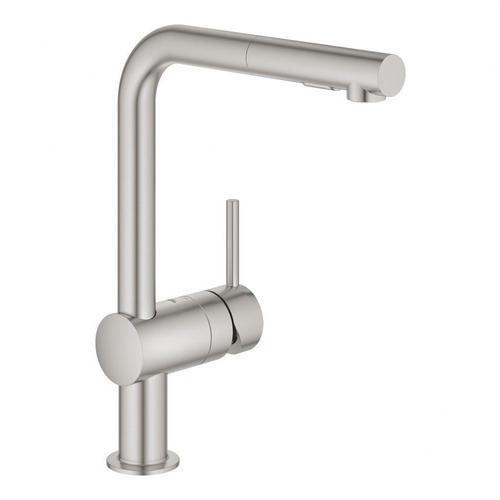 Grifo de cocina monomando Minta 1/2" supersteel con referencia 30274DC0 de la marca GROHE