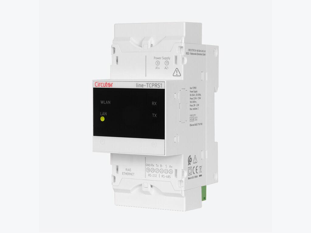 Conversor RS-485/RS-232 a Ethernet/WiFi Circutor Line-TCPRS1 con referencia M62411. de la marca CIRCUTOR