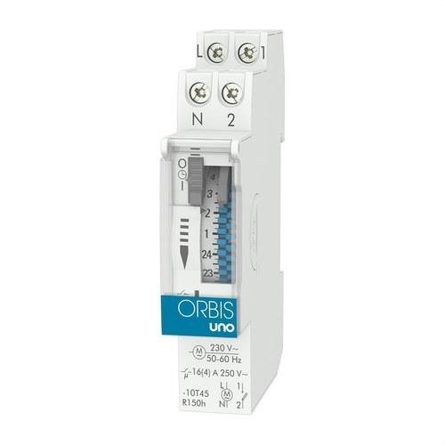 Interruptor horario analógico UNO QRD 230V con referencia OB400232 de la marca ORBIS