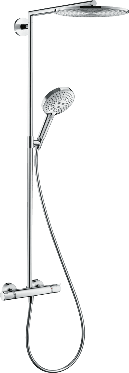 Conjunto de ducha termostática Raindance S Showerpipe 300 con referencia 27114000 de la marca HANSGROHE