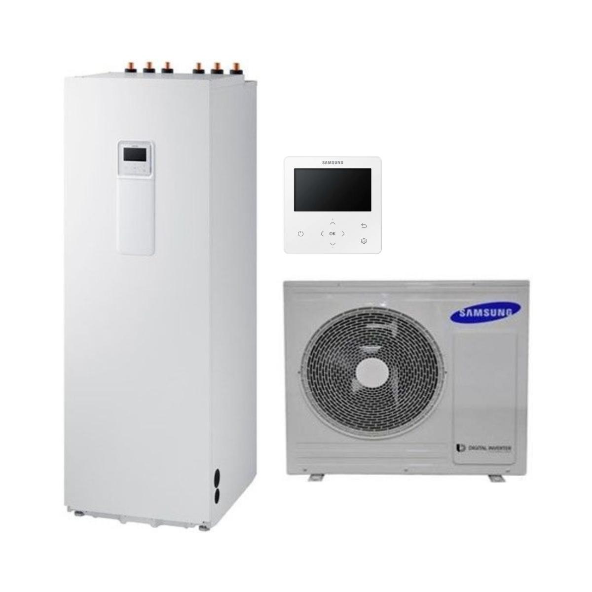 Aerotermia Samsung ClimateHub Split 5kW + acumulador de 200 litros con referencia SAMCLIMATEHUB5200 de la marca SAMSUNG