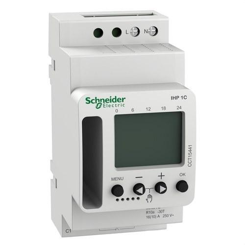 Interruptor horario digital IHP + 1 módulo + 1 CANAL 16A con referencia CCT15441 de la marca SCHNEIDER ELECTRIC