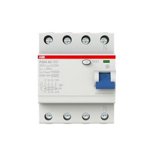 Diferencial 4P 25A Clase AC 30mA con referencia 2CSF204001R1250 de la marca ABB