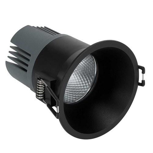 Downlight LED 703.21 Confort Redondo 3000K WIDE FLOOD negro con referencia 70321038-483 de la marca SIMON