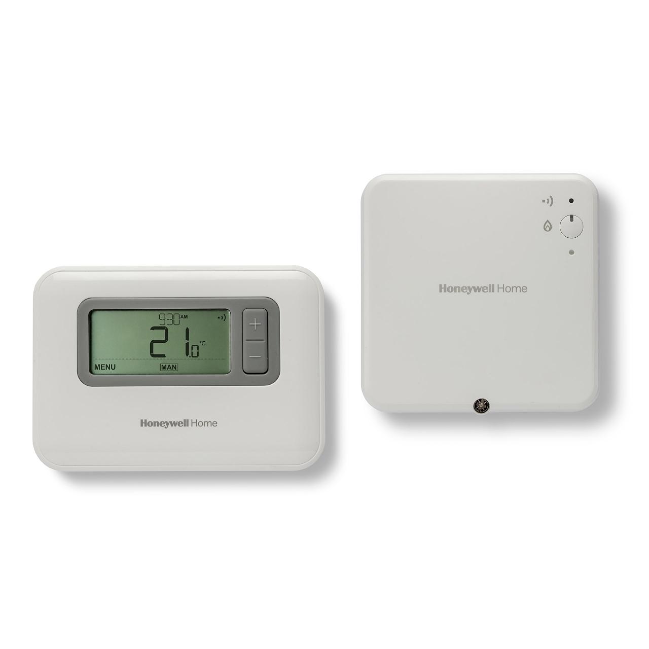 Cronotermostato inalámbrico Honeywell T3R con soporte de sobre mesa con referencia Y3H710RF0067 de la marca HONEYWELL