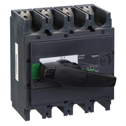 Interruptor seccionador Interpact INS320 4P 320A con referencia 31109 de la marca SCHNEIDER ELECTRIC