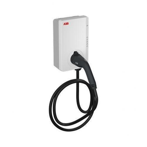 Cargador coche eléctrico monofásico ABB Terra AC 7,4kW con cable de 5 metros tipo 2 con referencia 6AGC082155 de la marca ABB