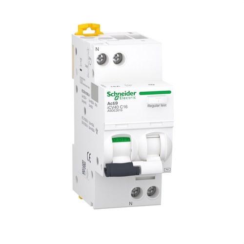 Magnetotérmico iCV40 1P+N 16A Curva C con referencia A9DE2616 de la marca SCHNEIDER ELECTRIC