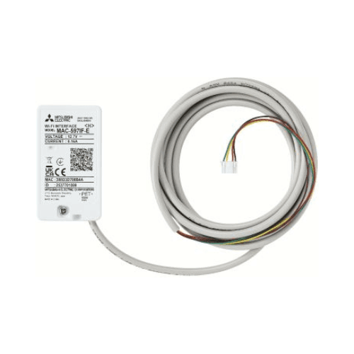 Controlador WiFi para aire acondicionado Mitsubishi MAC-597IF con referencia MAC-597IF-E de la marca MITSUBISHI
