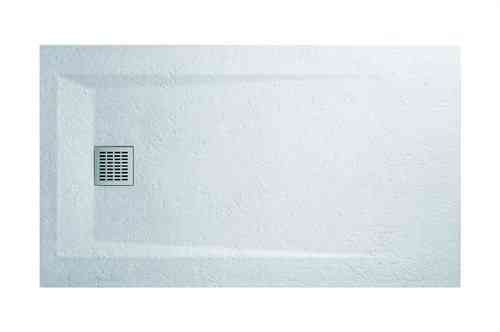 Plato de ducha Solid Surface 140x70cm blanco con referencia 6396801 de la marca GALA