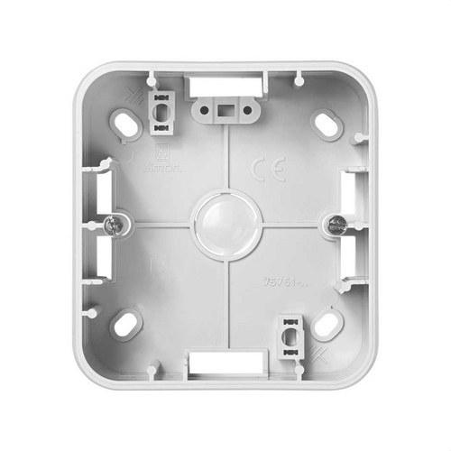 Caja de superficie alta para 1 elemento blanco Simon 75 con referencia 75751-30 de la marca SIMON