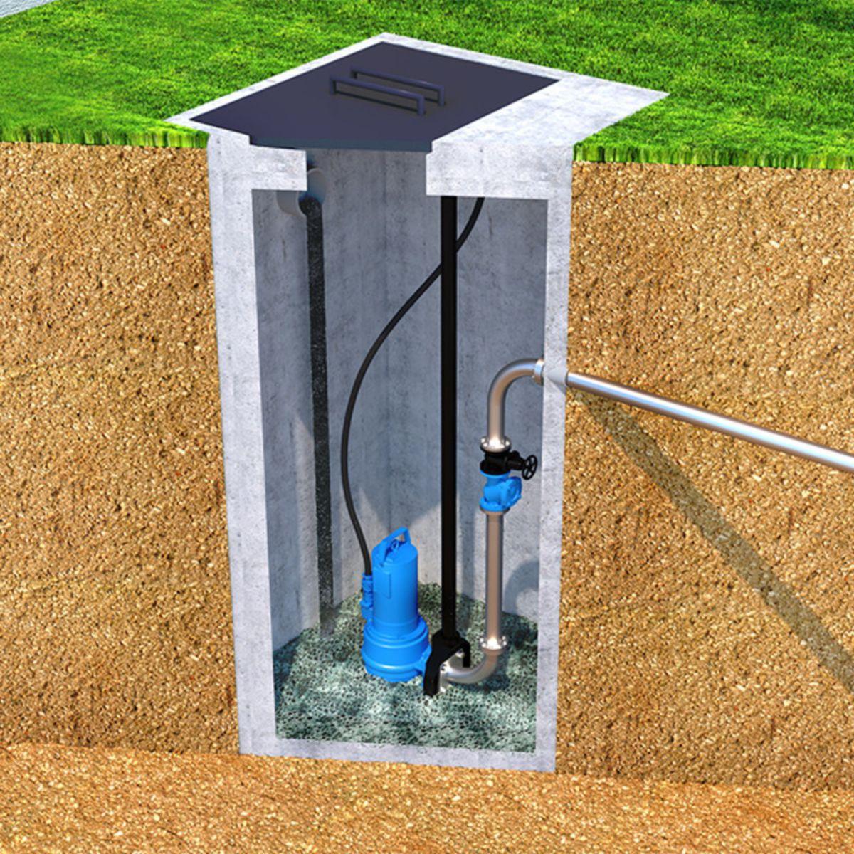 Bomba sumergible trifásica SFA Sanipump ZFS 71.4 EX T - Versión trituradora con referencia ZFS-005 de la marca SFA SANITRIT