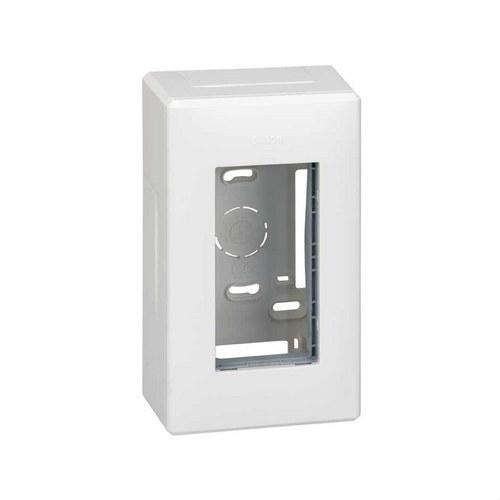 Caja de pared de superficie para 1 elemento doble blanco Simon 500 Cima con referencia 51000001-030 de la marca SIMON