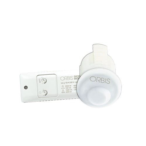 Detector de movimiento Dicromat MICRO EMPT.TECHO 360° 16MM 1 CIR.CAMPO DET.: Ø4M(DESPLAZAMIENT con referencia OB133612 de la marca ORBIS