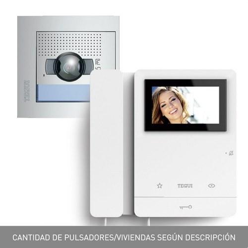 Kit videoportero para 1 vivienda Tegui Sfera New con monitor Serie 8 con referencia 378111 de la marca TEGUI