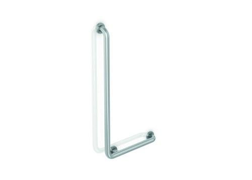 Barra de apoyo de 90º pared inox satinado derecha con referencia GW11 16 04 01 de la marca GENWEC