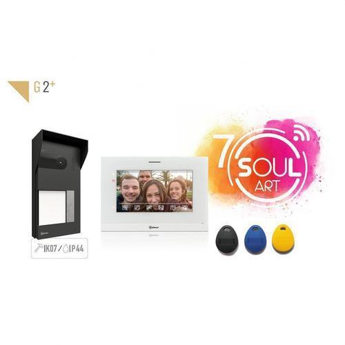 Kit videoportero para 1 vivienda con wifi Golmar Soul S5110/ART 7W con referencia 12205118 de la marca GOLMAR
