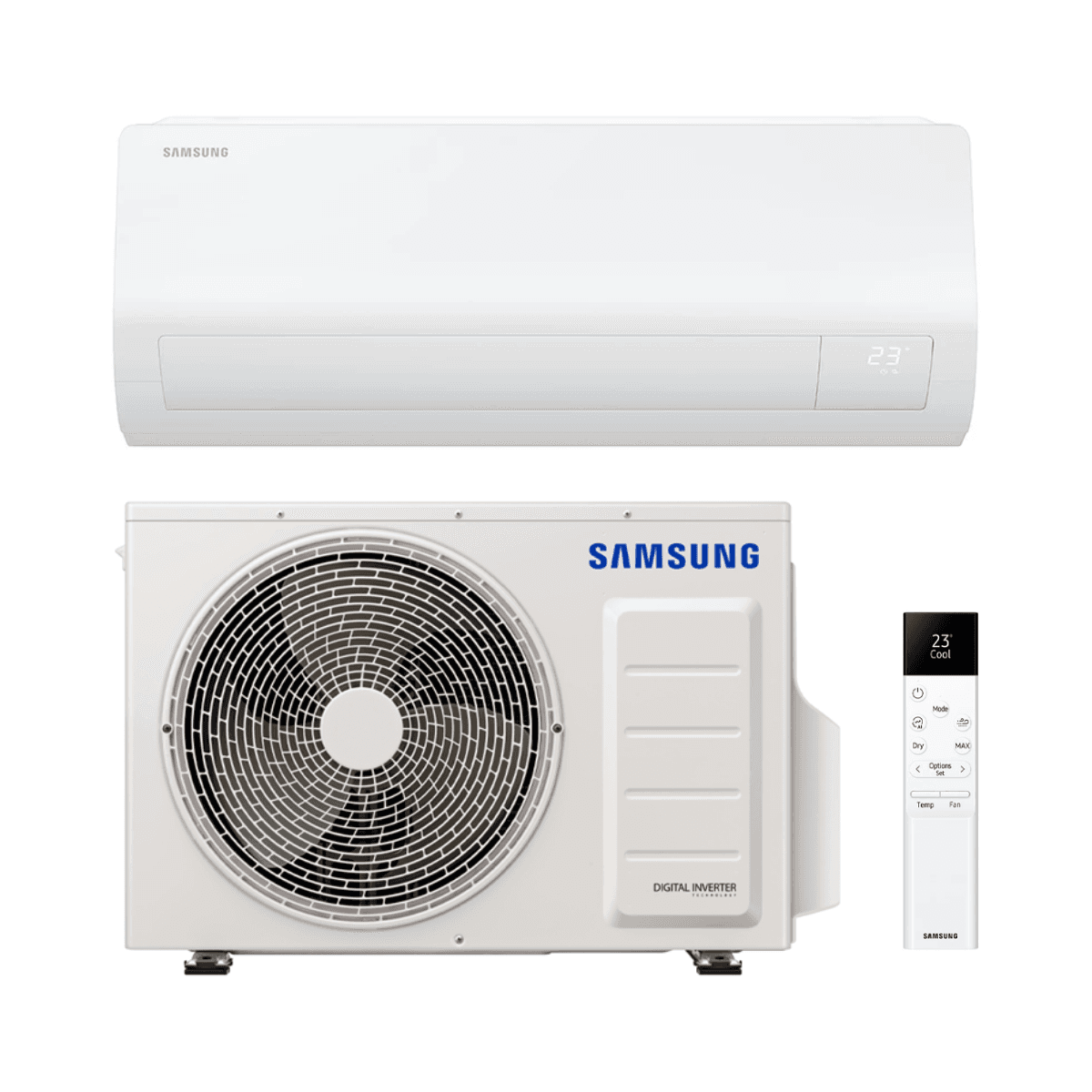 Aire condicionat amb wifi Samsung Cebú S2 2,5 kW 9000 BTU amb referència F-AR50F09CA de la marca SAMSUNG