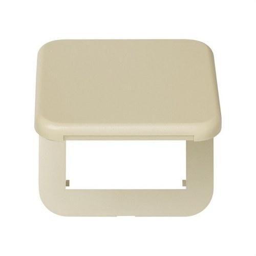 Flip cover with safety device for Schuko socket base ivory Simon 31 with reference 31690-31 from the brand SIMON