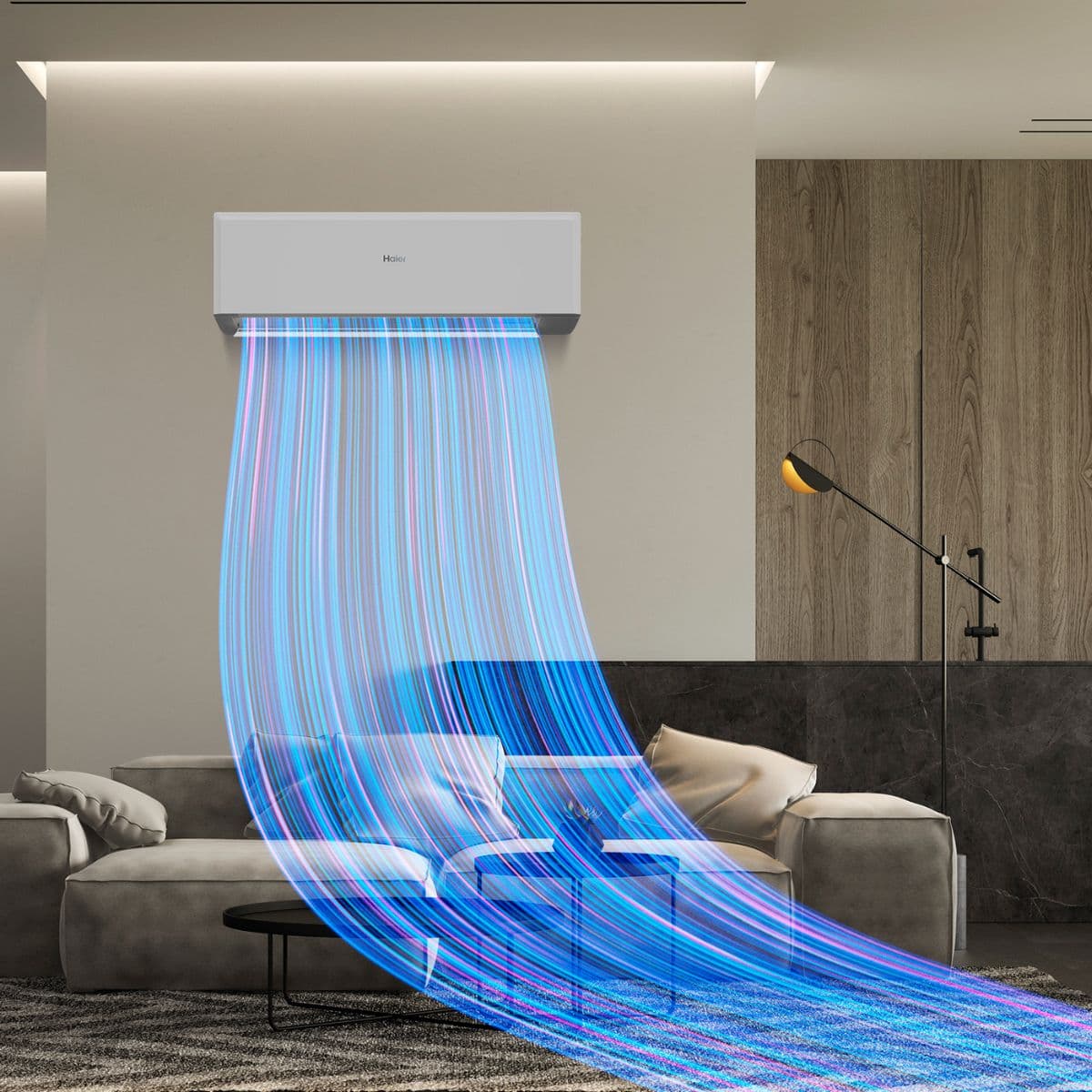 Aire condicionat 2x1 amb wifi Haier Revive Plus 2,5 kW 9000 BTU amb referència HAIERREVIVEPLUS25(2) de la marca HAIER