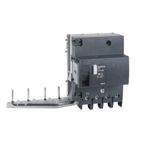 Bloque diferencial VIGI NG125/63 4P 300mA Clase AC con referencia 19005 de la marca SCHNEIDER ELECTRIC
