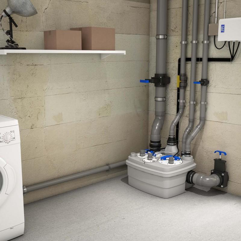 Estación de bombeo general SFA SANICUBIC 2 Classic con referencia 040000002 de la marca SFA SANITRIT