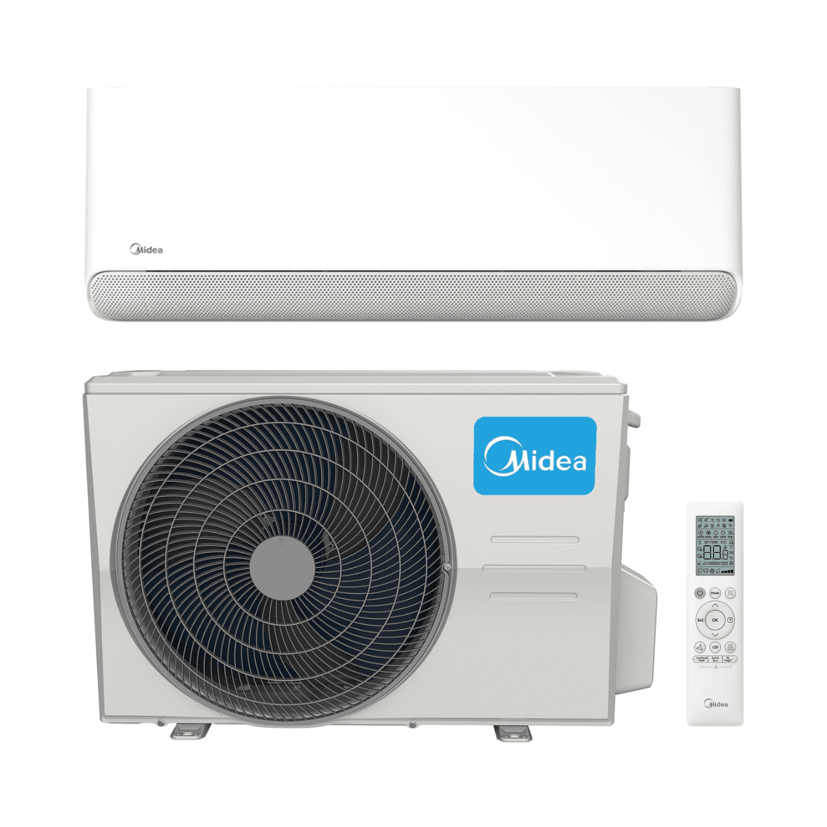 Aire acondicionado con wifi Midea i-Cube Breezeless 7,1 kW 24000 BTU con referencia BREEZ-E24 de la marca MIDEA