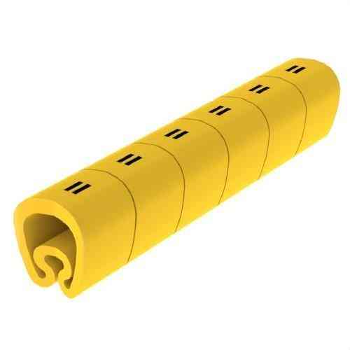 Señalizadores precortados amarillos Ø8 PVC plastificados con referencia 1812-= de la marca UNEX
