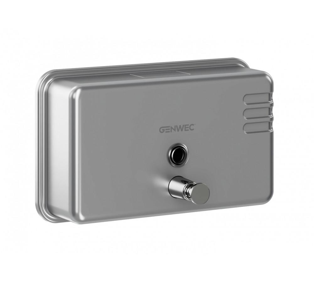 Dosificador de sabó horitzontal 1100 ml inox 304 setinat amb referència GW04 02 04 01 de la marca GENWEC